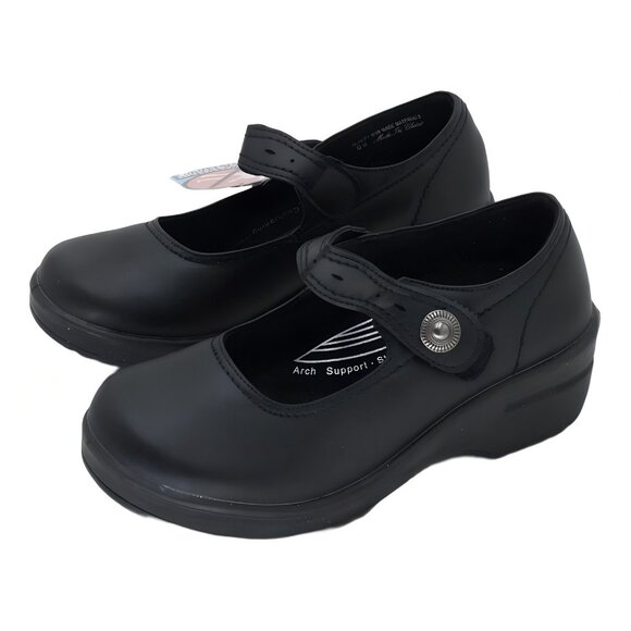 Easy Street Letsee Women's Slip-Resistant Mary Jane Shoes Black 9.5M - Picture 2 of 6
